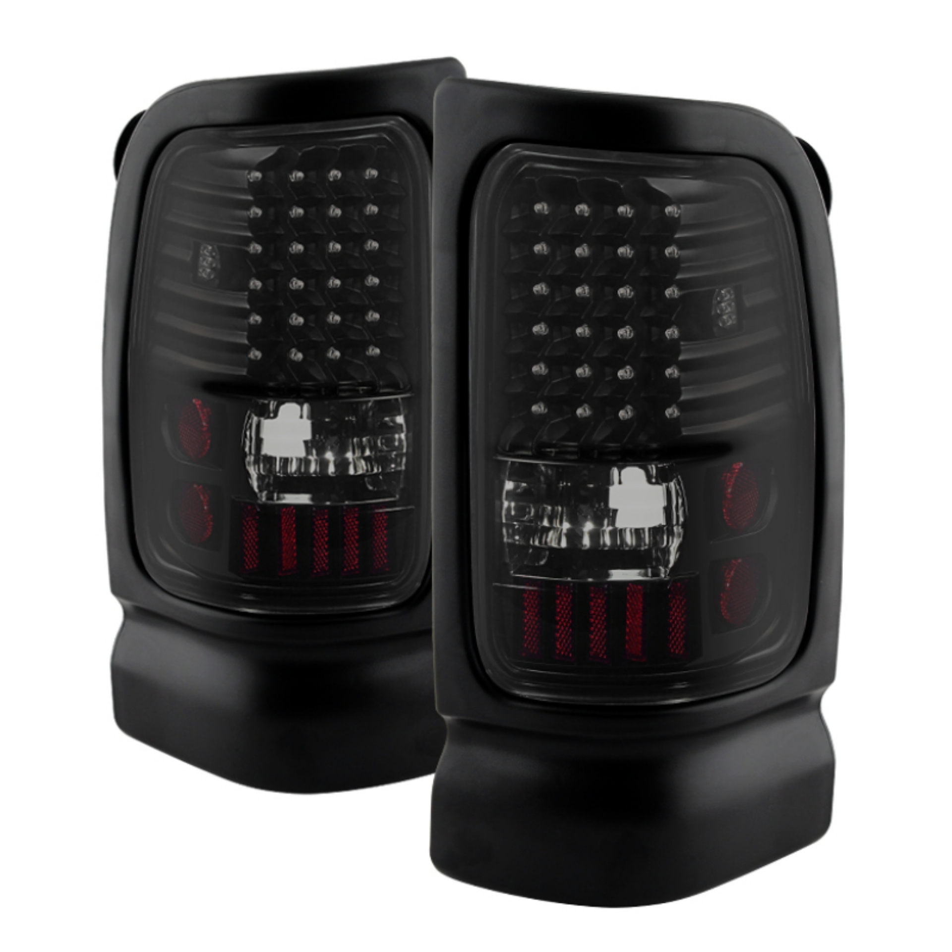 Picture of xTune Dodge Ram 1500 94-01 - Ram 2500-3500 94-02 LED Tail Lights Black Smoke ALT-ON-DRAM94-LED-BSM