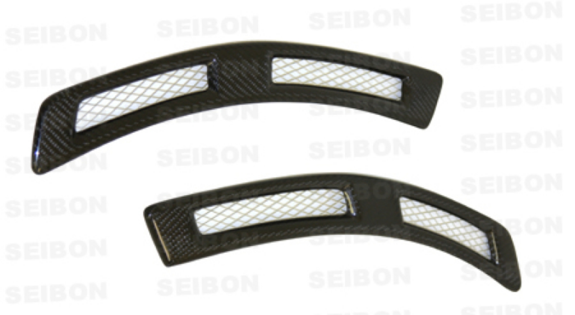 Picture of Seibon 08-10 Mitsubishi Evo X Carbon Fiber Fender Ducts