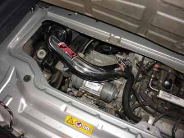 Picture of Injen 07-12 Fortwo 1-0L L3 Black Smart Short Ram Air Intake w- MR Tech & High Flow Filter