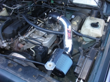 Picture of Injen 91-01 Jeep Cherokee XJ 4-0 L6 Wrinkle Black Power-Flow Intake w- MR Tech & Web Nano Filter