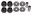 Picture of Torque Solution Rear Differential Mount Inserts: Mitsubishi Evolution VIII-IX 2003-2006