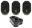 Picture of Torque Solution Exhaust Mount Kit: Hyundai Veloster 1-6L 2011+