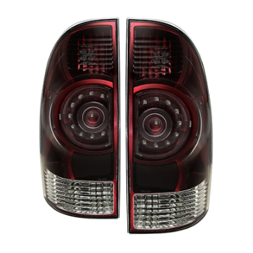 Picture of xTune Toyota Tacoma 2009-2013 OEM LED Style Tail Lights Red Smoked ALT-JH-TTA09-OE-RSM