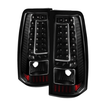 Picture of xTune Chevy Silverado 1500-2500-3500 99-02 Version 2 LED Tail Lights Black ALT-ON-CS99-G2-LED-BK