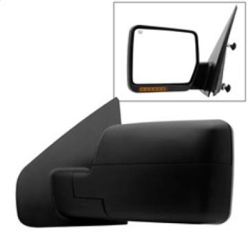 Picture of xTune Ford F150 04-06 Power Heated Amber LED Signal OE Mirror Left MIR-03348AEBH-P-L