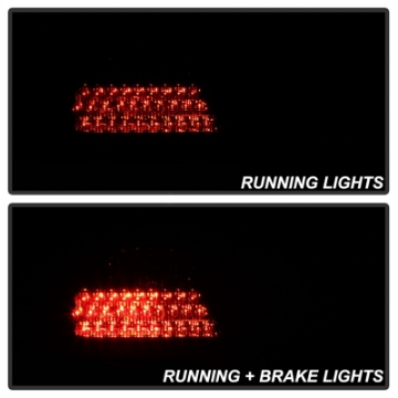 Picture of xTune Mercedes Benz W210 E-Class 96-02 LED Tail Lights Red Smoke ALT-CL-MBW210-LED-RSM
