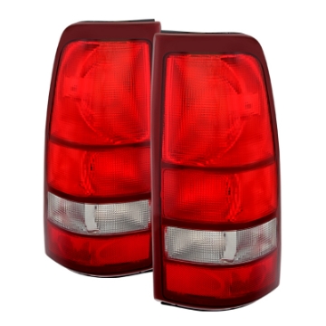 Picture of xTune Chevy Silverado 99-02 - GMC Sierra 99-06 OE Style Tail Lights Red Clear ALT-JH-CS99-OE-RC