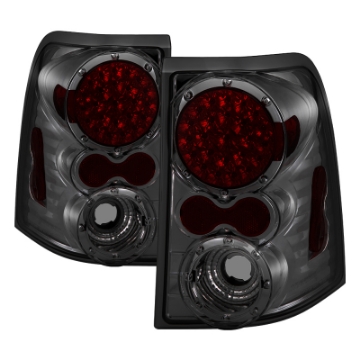 Picture of Xtune Ford Explorer 4Dr Except Sport Trac 02-05 LED Tail Lights Smoke ALT-ON-FEXP02-LED-SM