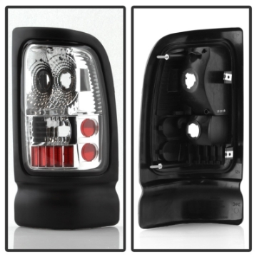 Picture of xTune Dodge Ram 1500-2500-3500 94-01 Euro Style Tail Lights Chrome ALT-ON-DRAM94-C