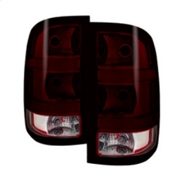 Picture of xTune GMC Sierra 2007-2013 OEM Style Tail Light Red Smoked ALT-JH-GS07-OE-RSM