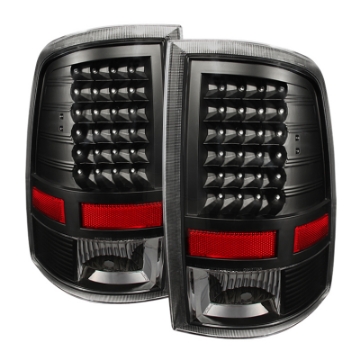 Picture of xTune Dodge Ram 1500 09-14 LED Tail Lights Incandescent Model Only Black ALT-JH-DR09-LED-BK