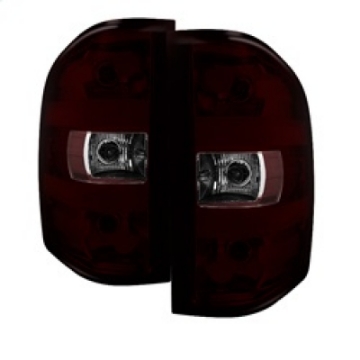 Picture of xTune GMC Sierra 07-13 OEM Tail Lights Dark Red ALT-JH-CSIL07-OE-RSM