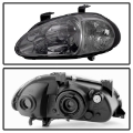 Picture of xTune Honda Del Sol 93-97 1Pc Crystal Headlights Smoke HD-ON-HDEL93-1P-SM