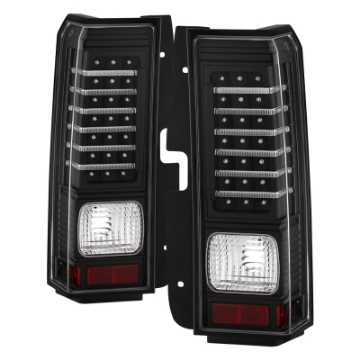 Picture of xTune Hummer H3 06-09  Non H3T  LED Tail Lights Black ALT-ON-HH306-LED-BK