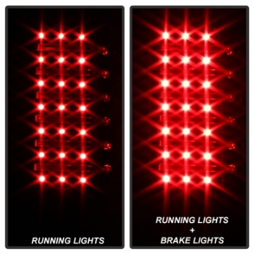 Picture of xTune Hummer H3 06-09  Non H3T  LED Tail Lights Black ALT-ON-HH306-LED-BK