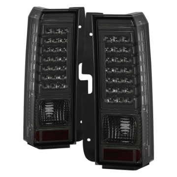 Picture of xTune Hummer H3 06-09  Non H3T  LED Tail Lights Smoke ALT-ON-HH306-LED-SM