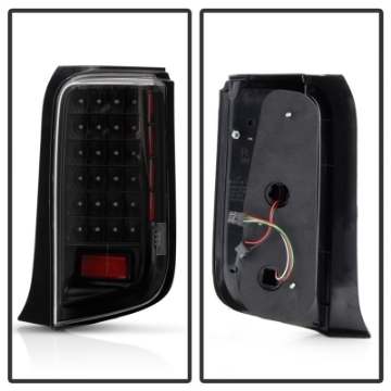Picture of xTune Scion Xb 08-10 LED Tail Lights Black ALT-ON-TSXB08-LED-BK