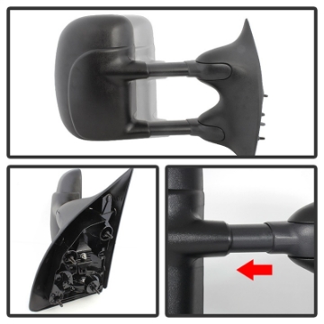 Picture of xTune Ford Superduty 02-07 Manual Extendable Manual Adjust Mirror Right MIR-FDSD99S-MA-R