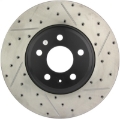 Picture of StopTech Power Slot 09-10 Audi A4-A4 Quattro - 08-10 A5 - 10 S4 Front Left Drilled & Slotted Rotor