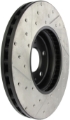 Picture of StopTech Power Slot 09-10 Audi A4-A4 Quattro - 08-10 A5 - 10 S4 Front Left Drilled & Slotted Rotor