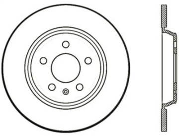 Picture of StopTech Power Slot 09-10 Audi A4-A4 Quattro - 08-10 A5 - 10 S4 Rear Left Drilled & Slotted Rotor