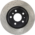 Picture of StopTech Power Slot 09-10 Audi A4-A4 Quattro - 08-10 A5 - 10 S4 Rear Right Drilled & Slotted Rotor