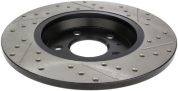 Picture of StopTech Power Slot 09-10 Audi A4-A4 Quattro - 08-10 A5 - 10 S4 Rear Right Drilled & Slotted Rotor