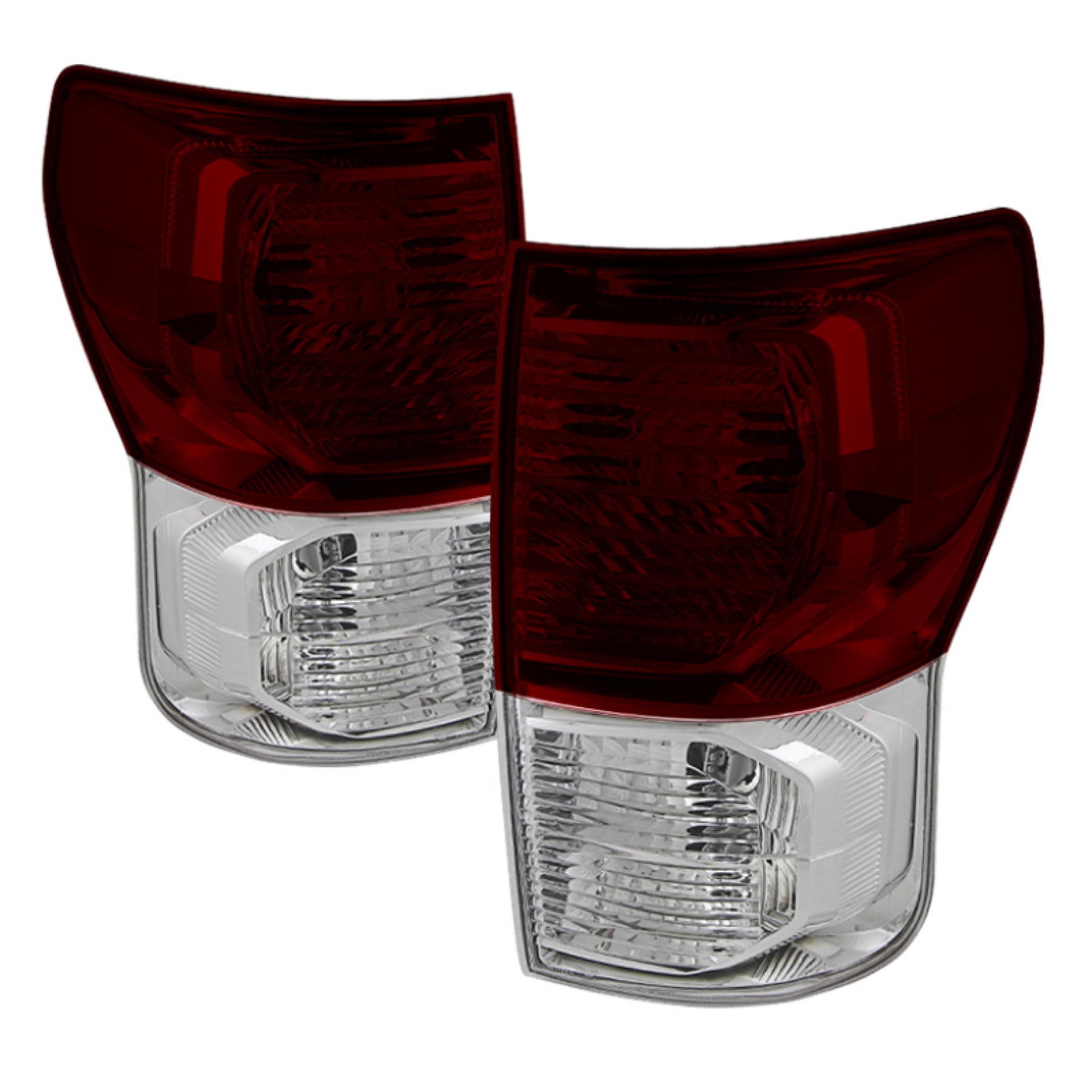Picture of xTune Toyota Tundra 2007-2013 OEM Style Tail Lights Red Smoked ALT-JH-TTU10-OE-RSM