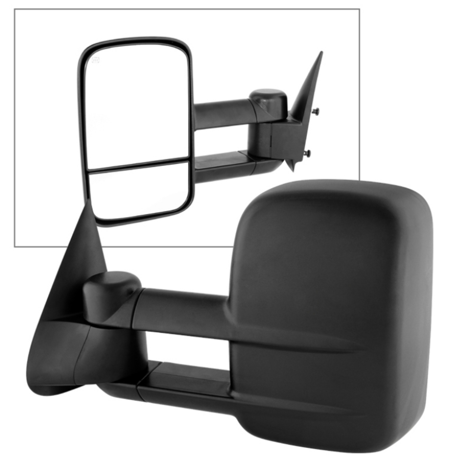 Picture of xTune Chevy Silverado 99-02 Manual Extendable Power Heated Adjust Mirror Left MIR-CS99-PW-L
