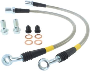 Picture of StopTech 98-05 Lexus GS300-GS350-GS400-GS430-GS450H Rear Stainless Steel Brake Lines