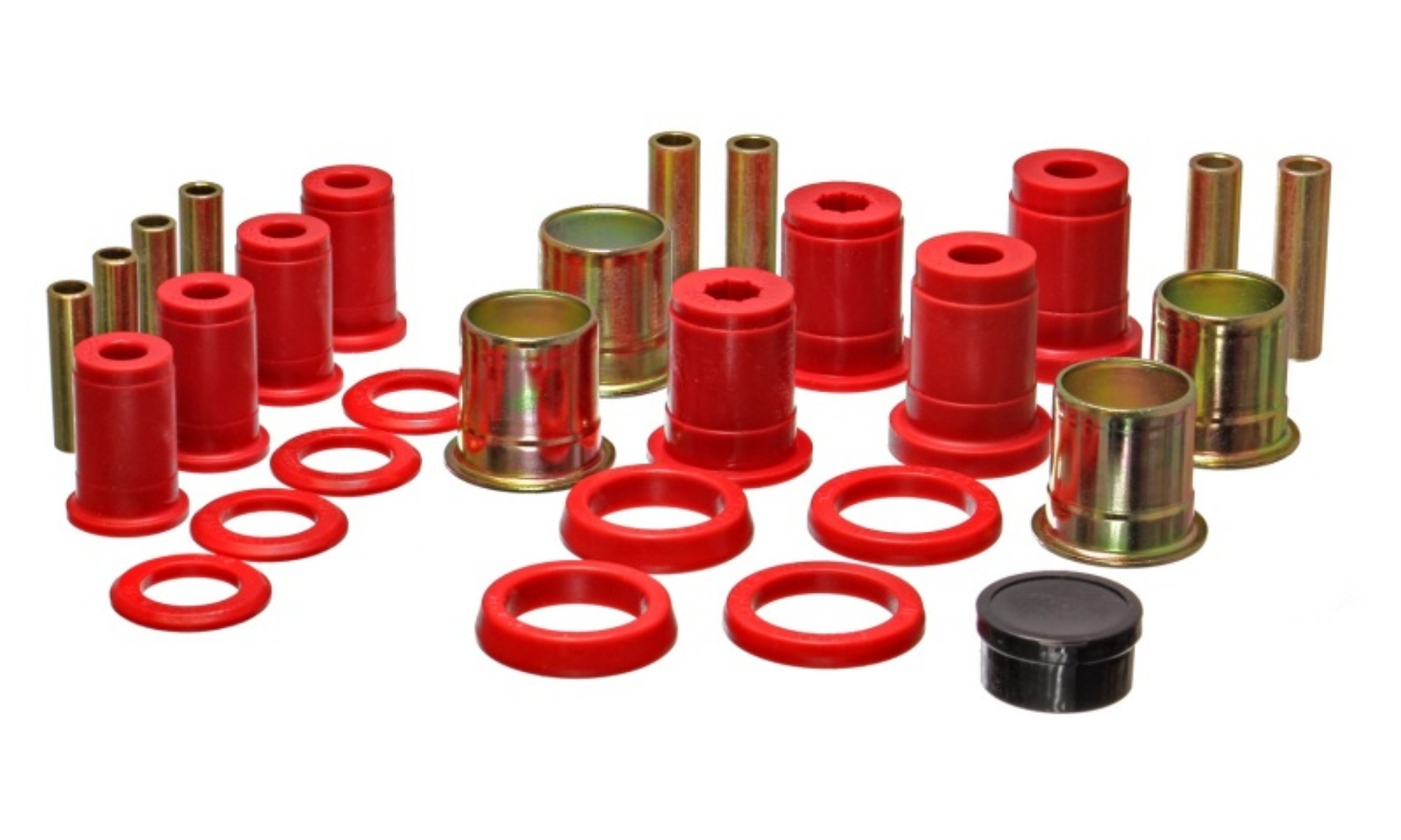 Picture of Energy Suspension 75 Chevy Monza-Vega Red Rear Control Arm Bushing Set