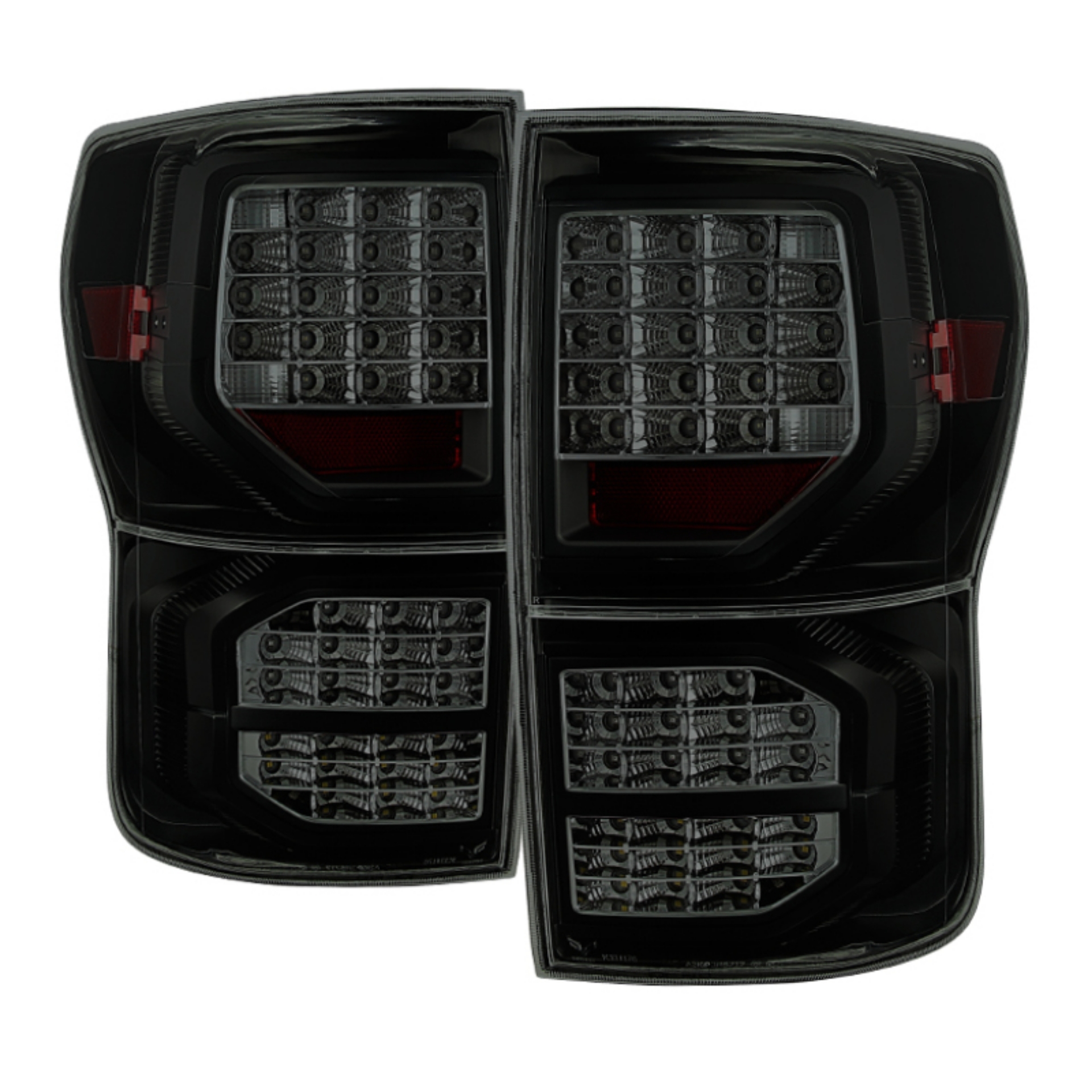 Picture of xTune Toyota Tundra 07-13 LED Tail Lights Black Smoked ALT-JH-TTU07-LED-G2-BSM