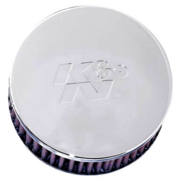 Picture of K&N Universal Chrome Filter 2-438in Flange ID x 5-125in OD x 2in H