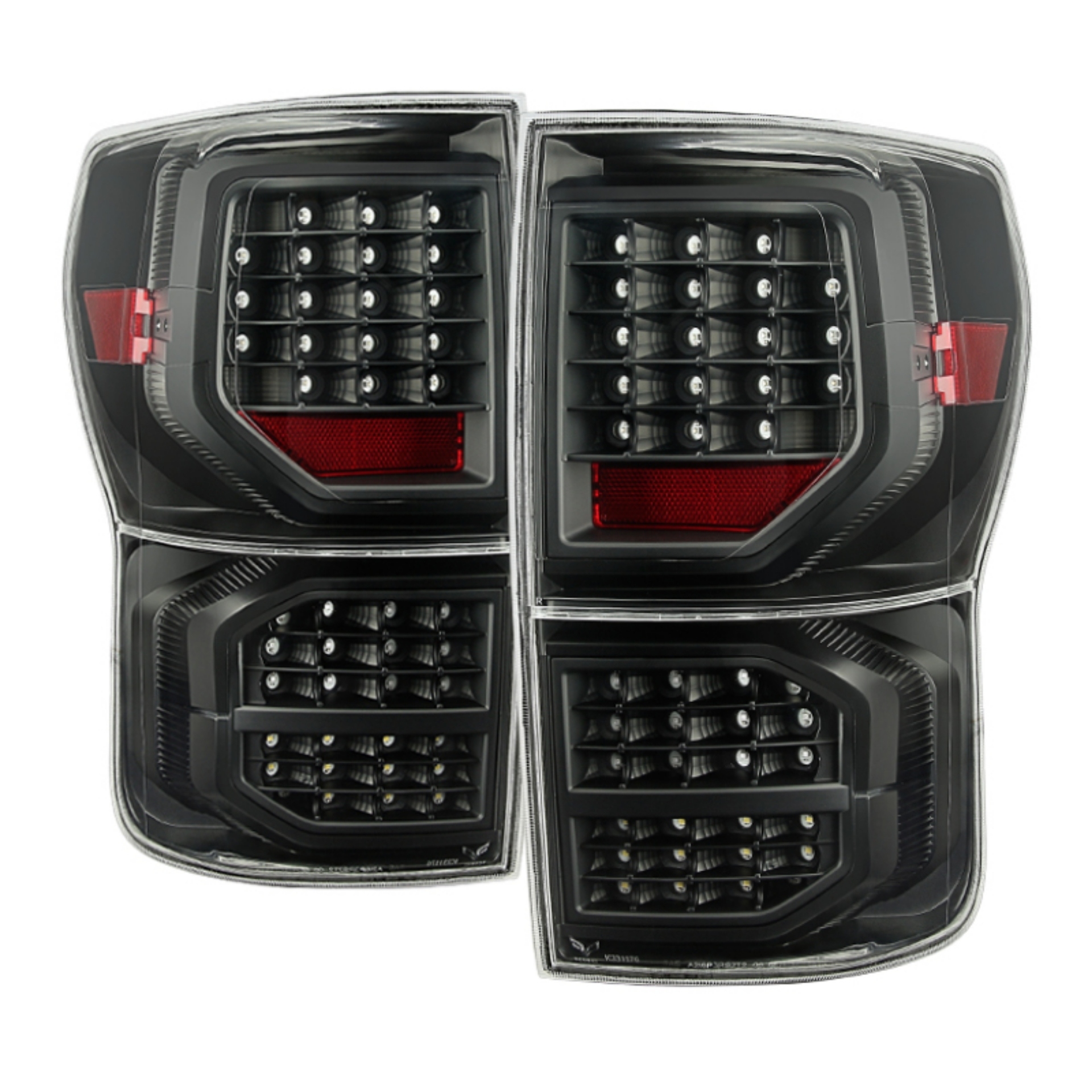 Picture of xTune Toyota Tundra 07-13 LED Tail Lights Black ALT-JH-TTU07-LED-G2-BK