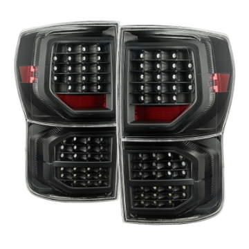Picture of xTune Toyota Tundra 07-13 LED Tail Lights Black ALT-JH-TTU07-LED-G2-BK