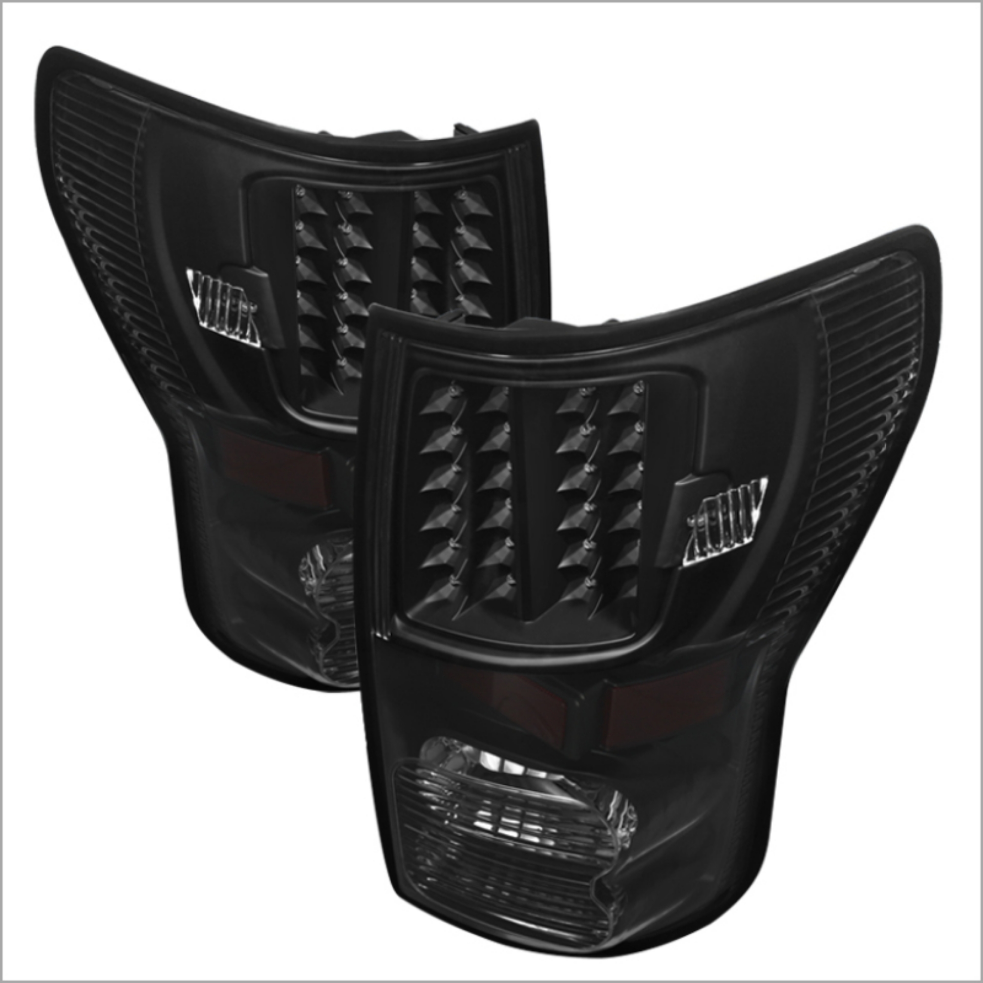 Picture of xTune Toyota Tundra 07-13 LED Tail Lights Black ALT-JH-TTU07-LED-BK