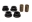 Picture of Energy Suspension 59-64 Chevy Belair-Caprice-El Camino Black Rear Track Bar Bushings Panhard Bar