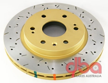 Picture of DBA 06-08 Chevrolet Silverado-GMC Sierra 4000 Series Drilled and Slotted Front Rotor