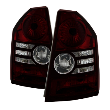 Picture of xTune Chrysler 300 2008-2010 OEM Style Tail Lights -Red Smoked ALT-JH-C308-OE-RSM