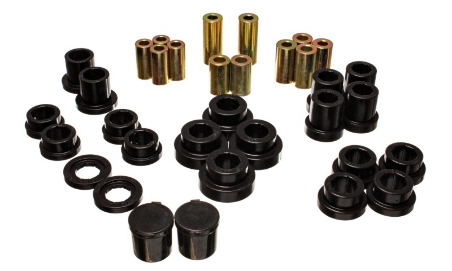 Picture of Energy Suspension 00-09 Honda S2000 Black Rear End Control Arm Bushing Set