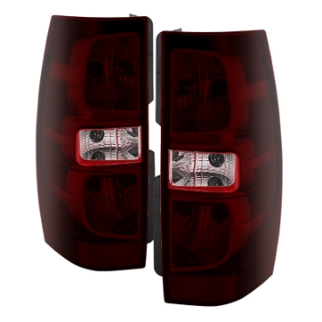 Picture of xTune Chevy Suburban 07-13 OEM Style Tail Lights Red Smoked ALT-JH-CSUB07-OE-RSM