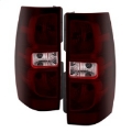 Picture of xTune Chevy Suburban 07-13 OEM Style Tail Lights Red Smoked ALT-JH-CSUB07-OE-RSM