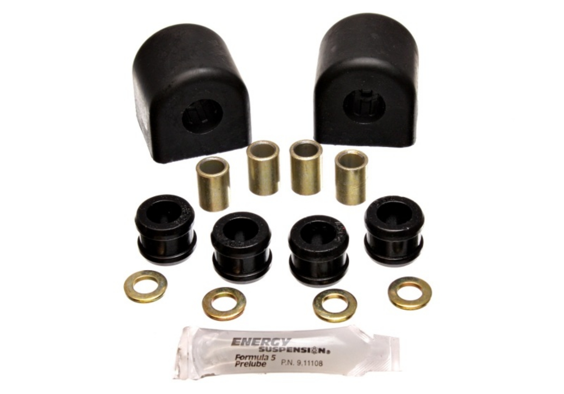 Picture of Energy Suspension 84-96 Chevy Corvette Black Reuse OE 22mm OD Rear Sway Bar Brackets
