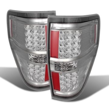 Picture of Xtune Ford F150 09-14 LED Tail Lights Chrome ALT-JH-FF15009-LED-C