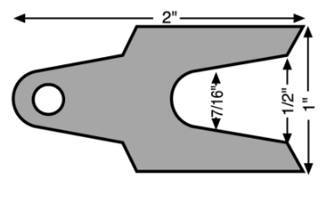 Picture of SPC Performance 1-8in- DUO FIT SHIM 25