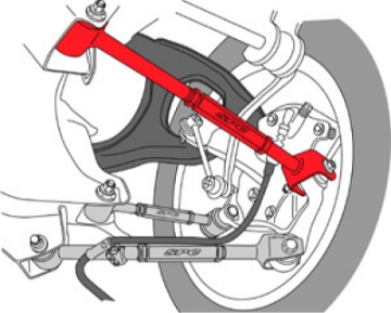 Picture of SPC Performance 08-10 Honda Accord-09-10 Acura TSX-TL Rear Adjustable Camber Arm