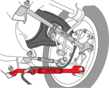 Picture of SPC Performance 08-10 Honda Accord-09-10 Acura TSX-TL Rear Adjustable Lateral Arm