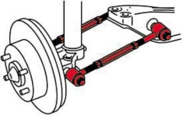 Picture of SPC Performance 98-04 Dodge Intrepid-Chrysler Concorde Rear EZ Arm XR Adjustable Control Arm