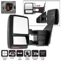Picture of xTune Ford F150 07-14 Power Heated Amber LED Signal Telescoping Mirror Left MIR-FF15007S-PWH-AM-L