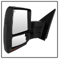 Picture of xTune Ford F150 07-14 Power Heated Amber LED Signal Telescoping Mirror Left MIR-FF15007S-PWH-AM-L